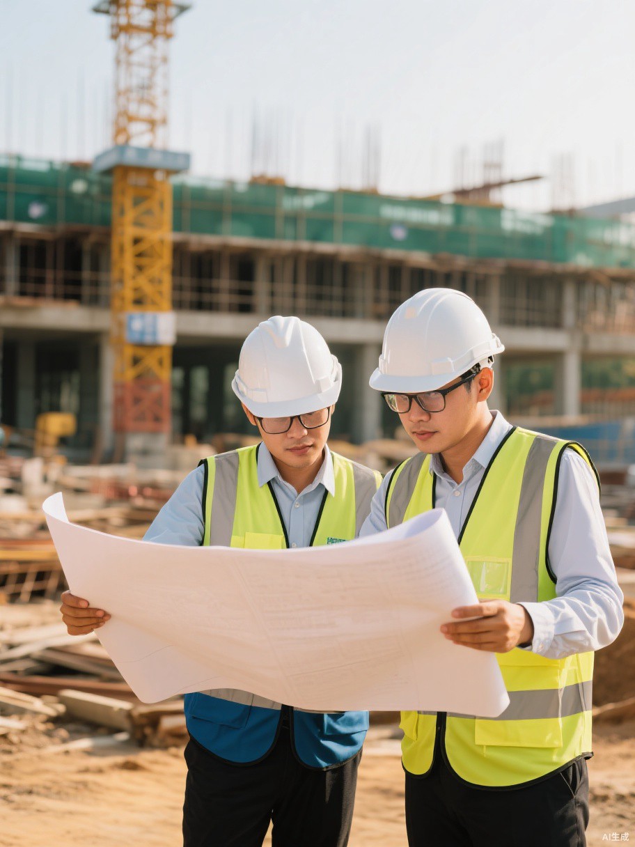 Engineers on site